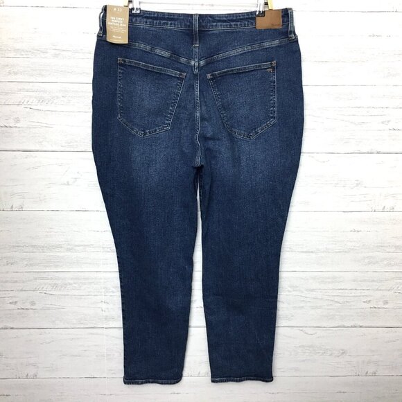 NEW Madewell Jeans The Curvy Perfect Vintage Jean Straight Leg size 33 x 29 - Picture 2 of 10